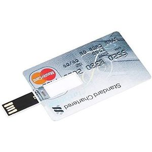 HXSZWJJ Bankpas USB-geheugenstick HSBC Master Credit Card USB Flash Drive 64 GB Pen Drive 4 GB 8 GB 16 GB 32 GB Pen Drive 128 GB (Capaciteit: 4 GB, Kleur: 6)