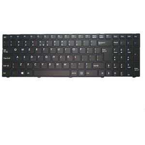 Laptoptoetsenbord voor Medion voor AKOYA E7420 MD99710 MD99830 MD99890 Zwart met frame VS Verenigde Staten/FR Frankrijk/GR Duits/BE België(US United states)