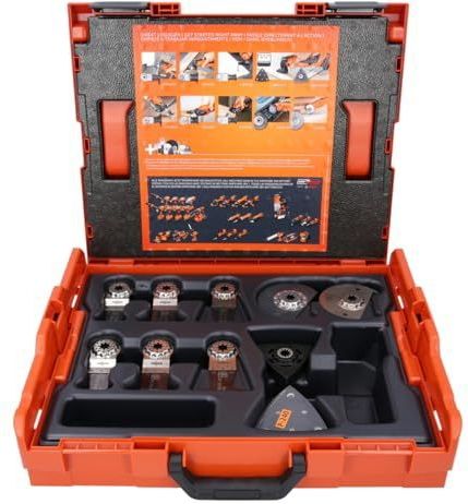 Fein Multitool Accessoireset Starlock in L-Boxx