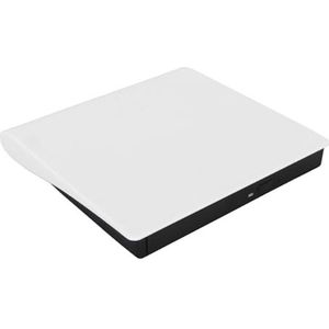 Dvd-schrijfstation, Schokbestendig Extern Dvd-station Multifunctioneel voor Netbook voor Pc (WHITE)