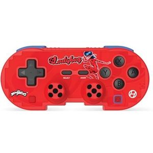 Hyperkin Limited Edition Pixel Art Bluetooth-controller Officiële Miraculous Edition - Lieveheersbeestje - Officieel gelicentieerd - Voor NINTENDO SWITCH® • NINTENDO SWITCH® OLED-MODEL • WINDOWS 10/11