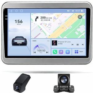 Autoradio,geldt voor Suzuki Spacia 2 II 2017-2023 2 Din met Carplay Android Auto9 inch HD touchscreen,stereo auto Bluetooth 5.0 AM FM-radio stuurbediening achteruitrijcamera(NF-3)