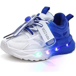 Lichtgevende schoenen for meisjes en jongens van 1-6 jaar, LED-sneakers for kinderen met knipperende trainer ademende en lichte kinderschoenen met licht for de lente en herfst(Roze,30 EU)