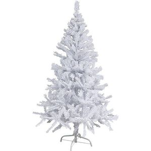 Kerstboom WIT - 180 cm hoog - met metaalstandaard