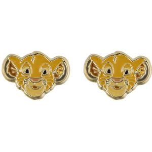 Disney - Simba - Oorstekers - Geelgoud - Verguld