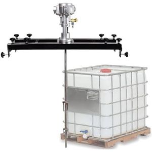 Luchtroerder elektrische tankmixer 1/2 pk, onbelast toerental: 0~2500 omw/min, pneumatische consolemixer, console-roermachine(3 cilinders)