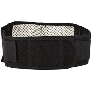 Nieuwe toermalijn zelfverwarming magnetische veldtherapie zwart taille bescherming riem lendensteun sport verstelbare klem riem thermische dubbele