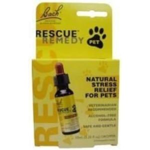 BACH FLOWER REMEDIES Rescue Remedy Pet - Natural Stress Relief For Pets 20 mL