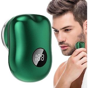 USB scheermes | Pocket elektrisch scheerapparaat - Oplaadbare scheermes gemakkelijk opladen, verjaardagscadeau elektrisch scheerapparaat zak voor vriend vader man Aokley