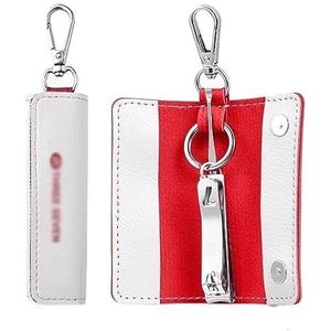 Nagelknipperset 2-delige nagelknipperset, roestvrijstalen teen- en vingernagelknipperverzorgingshulpmiddelen met oorpick for mannen en vrouwen, draagbare sleutelhanger nagelknipperset Pedicurehulpmidd