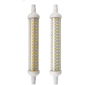 LED-maïslamp 1PCS R7S LED Lamp 78mm 118mm 135mm 80 Leds 144 Leds LED Spaarlamp vervangen 80w 100w 120w Halogeenlamp voor Thuisgarage Magazijn(Color:12w 144 leds,Size:Cold White)