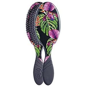 Wetbrush Pro Detangler Neon Night Tropics ontwarrende borstel, zwart