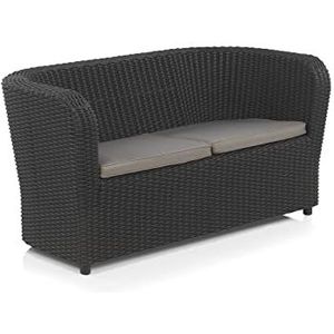 Shaf - Nova | Loungeset Tuin Sofa 2 Personen | Tuinset voor Terras of Balkon - Antraciet