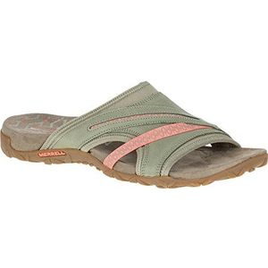 Merrell Terran Slide II Athletic sandaal voor dames, Gebroken witte stopverf, 39 EU
