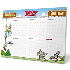 Erik® A4 Weekplanner Asterix And Obelix - Bureauplanner met 54 afscheurbare vellen - Tafelkalender