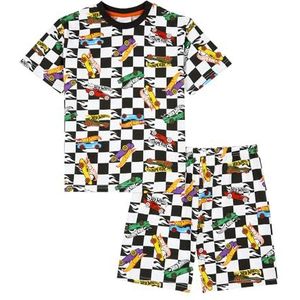 Hot Wheels Jongens pyjama korte pyjamaset, auto cadeaus voor jongens van 3 tot 10 jaar oud, Meerkleurig, 4-5 jaar