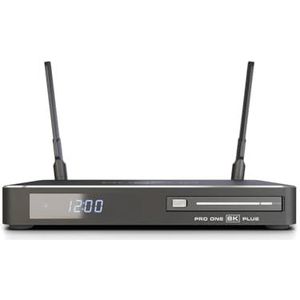 Dune HD Pro One 8K Plus | 8K UHD | Mediaspeler | Android Smart Box | S928X | HD-Audio, HDMI, BT, WiFi6, 1Gbit, USB 3.0, 8GB/64GB, HDD-rack, 8Kp60