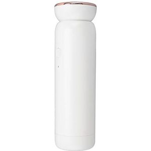 Elektrische Teentrimmer, USB Oplaadbaar 5 Snelheden Verstelbare Elektrische Eeltverwijderaar Sterk Vermogen Voorkomt Krassen Vriendelijk voor Gebarsten Huid (Wit)