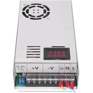 500 W 600 W 1000 W 1500 W voeding met digitaal display 0-12 V 15 V 24 V 36 V 110 V 150 V 220 V instelbare spanning (220 V, 0-85 VDC_1000 W)