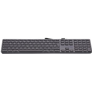 LMP USB numeric Keyboard KB-1243, 110 keys, 2x USB, aluminum, W126584980 (110 keys, 2x USB, aluminum, Spanish layout, macOS, space grey *NEW)