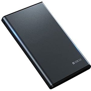 TWDYC Metalen HDD externe harde schijf 1 tb/320 gb/60 gb, USB 3.0 draagbare mobiele back-upopslag, geschikt voor personal computers, laptops, desktops, MacBook, Xbox One, PS4 (160 GB, grijs)
