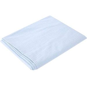 Salon laken - 8 kleuren schoonheid massage lakens spa bank hoes zachte katoenen dekbedovertrek met gezicht adem gat (lichtblauw)