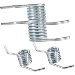 Terugslagveer, 4 stuks zware veer for hydraulische krik, horizontaal vervangend onderdeel voor