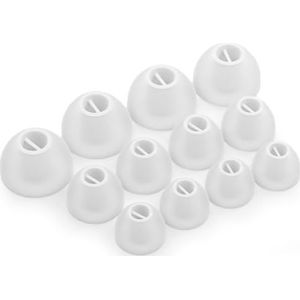 Okuli 12 x Siliconen Oordopjes Puntje voor Bowers & Wilkins Pi5, Pi7 Oortelefoons