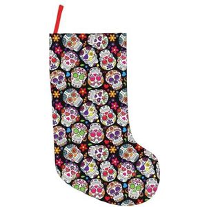 Schedels Print Kerst Kousen,Vakantie Party Decoraties