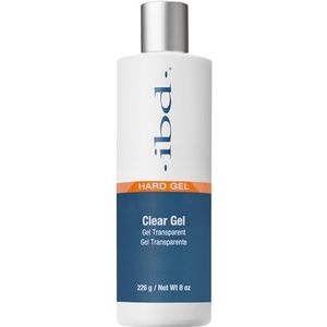 IBD Hard Gel - UV Clear, 1 verpakking (1 x 226 g) - MADE IN USA - Hoogwaardige opbouwgel voor gelnagels