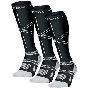 STOX Energy Socks - Hardloopsokken voor Vrouwen - Premium Compressiesokken - Running Socks - Vochtafdrijvend - Voorkom Blessures & Spierpijn