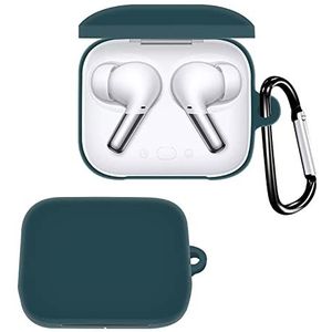 GMUJIAO Case voor Oneplus Buds Pro 2,ultradunne zachte siliconen schokbestendige,Beschermende Siliconen Hoes,Oneplus Buds Pro 2 beschermhoes-Groente