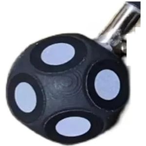 Hoge reflecterende balmarker, draagbare 3D-scanner, binnen 6 mm, buiten 10 mm magnetische bol, 11 punten op de bal voor ondersteunde positionering, kalibratie(1pc ball 6x10mm)