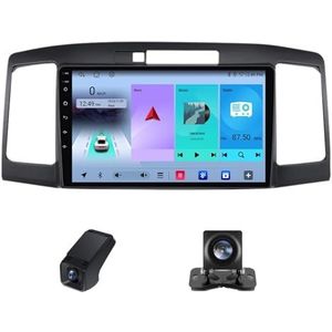 Draadloze Carplay Android 14 Autoradio 2Din 9inch autoradio geldt voor Toyota Allion Premio T240 2001-2007 met Android Auto GPS 9 inch met Bluetooth FM-radio/Achteruitrijcamera(X1)