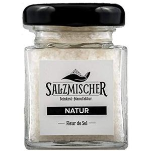 Fleur de Sel de Guérande van zoutmisch fijnvoedsel (Bretagne/Frankrijk) vingerzout zeezout traditioneel met de hand geoogst (75 g)