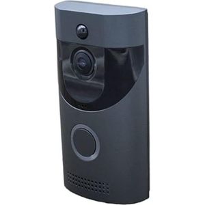 CMOLVUR Video Deurbel Camera, Intercom Draadloze Smart Home Cat's Eye Elektronische Laag Power APP Remote Monitoring, Slimme Apparaten