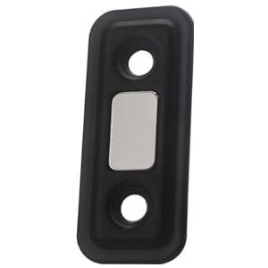 LIUONZTFD Magnetische kastsluitingen met schroeven Magneetdeurstoppers Onzichtbare deurdranger Compatibel met kastkast Kastmeubelbeslag (Color : Black)