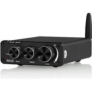Nobsound G3 Bluetooth stereo versterker, 2 kanalen klasse D audio-ontvanger voor thuisluidsprekers, 50 W x 2 TPA3116 HiFi versterker