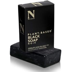 Dr. Natural Black Bar Soap - Zachte Hydraterende Zeep Bar - Anti Acne en Onzuiverheden - Hydraterende, Poriën Cleanser - Natuurlijke Afrikaanse Body Wash - 141 g