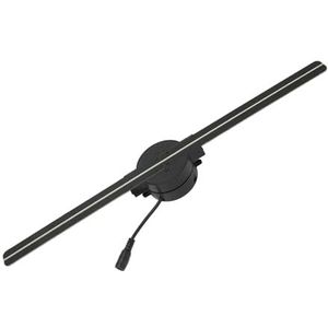 3D Hologram Ventilator 2 Bladen 176 Graden 16.5inch 2000x224 WiFi 3D Projector Met 224 LED Lichtkralen for Zakelijke Winkelreclame Festivalreclamedisplay