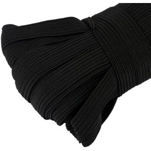 Elastische band 3/4/5/6/8/10 mm wit/zwart platte elastische banden elastische rubberen band bruiloft kledingstuk elastische tape voor doe-het-zelf naaien stretch touw toegang elastiek voor naaien