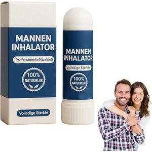 Inhalator voor heren, Mannelijke Inhalator, Draagbare Neusinhalator voor Verstopte Neus (1)