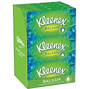 Kleenex Balsam zakdoeken - verpakking van 12 stuks