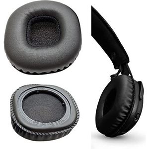 V-MOTA Oorkussens compatibel met Marshall Mid ANC actieve ruisonderdrukkende on-ear hoofdtelefoon, onderhoudsvervangende kussens, reparatieonderdelen (oorkussens zwart)