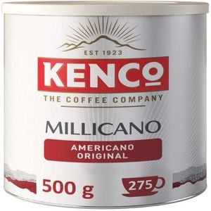 Kenco Millicano Americano Oploskoffie - 1 x 500g Blik