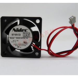 Computer PC Case Fan Cooler D04G-24TS2 01 24V 0.17A 4CM 4020 inverter silent Cooling Fan