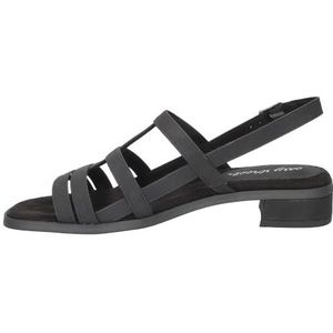 Easy Street Dames Merline hak sandaal, zwart, 8 UK, Zwart, 41 EU