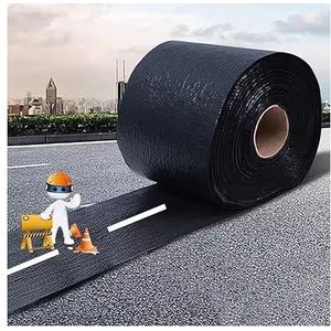 Asfaltplamuur asfaltscheurband, Zelfklevende bitumentape for het repareren van scheuren in asfalt for parkeerdaken 1-50 m(4cm,3M)
