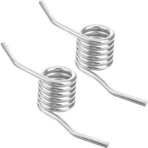 Terugslagveer, zware hydraulische krikhendelveer van ijzer, 2 stuks for 3-tons horizontale hefinrichting, eenvoudige installatie, verbeterde bruikbaarheid, stevige vervangende onderdelen