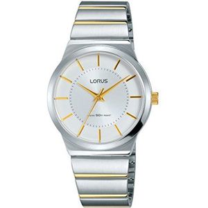 Lorus Watches dames analoog kwarts horloge met roestvrij stalen armband RRS91VX9